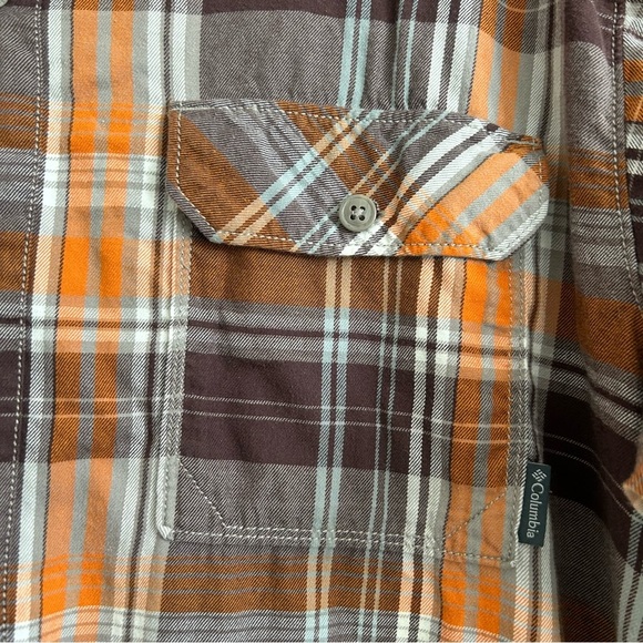 Columbia Men’s Plaid Long Sleeve Shirt | size XL - Picture 4 of 7